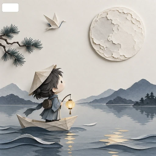 #FF-015 Paper Sculpture Illustration
