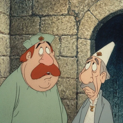 #FG-004 Vintage 70s European Comic Animation Cel