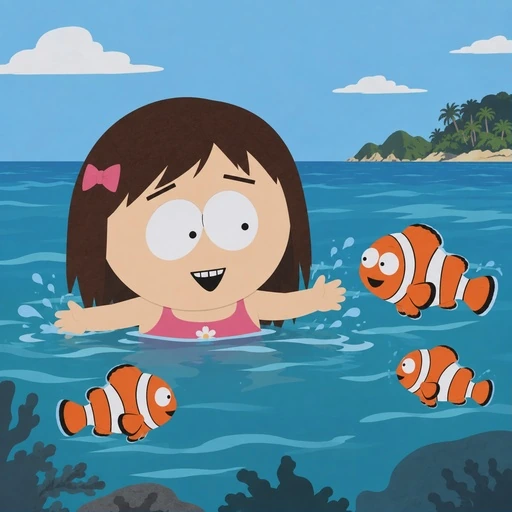 #FG-007 South Park Animation Style