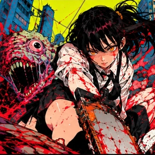 #FG-013 Tatsuki Fujimoto Chainsaw Man Manga Style