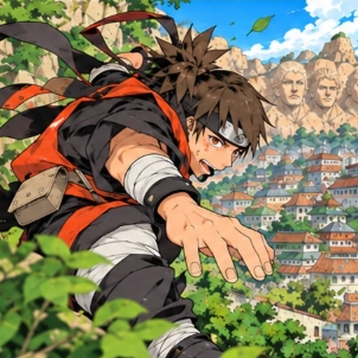 #FG-015 Masashi Kishimoto Naruto Manga Style