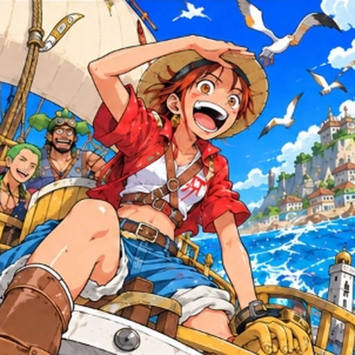 #FG-016 Eiichiro Oda One Piece Manga Style