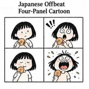 #FH-009 Japanese Offbeat Four-Panel Cartoon