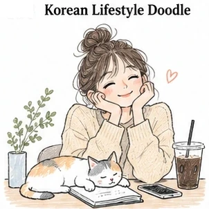 #FH-010 Korean Lifestyle Doodle