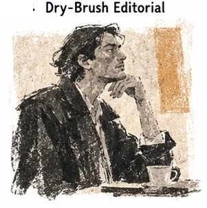 #FH-020 Dry-Brush Editorial