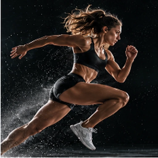 #FI-005 Nike Dynamic Athletic Action & Dramatic Contrast Photography