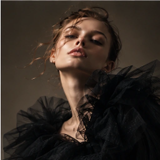#FI-010 Vogue Haute Couture Dramatic Lighting Fashion Editorial