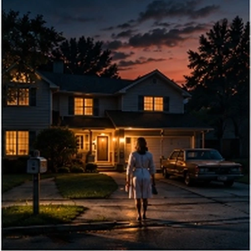 #FI-022 Gregory Crewdson Twilight Cinematic Mystery Staged Photography