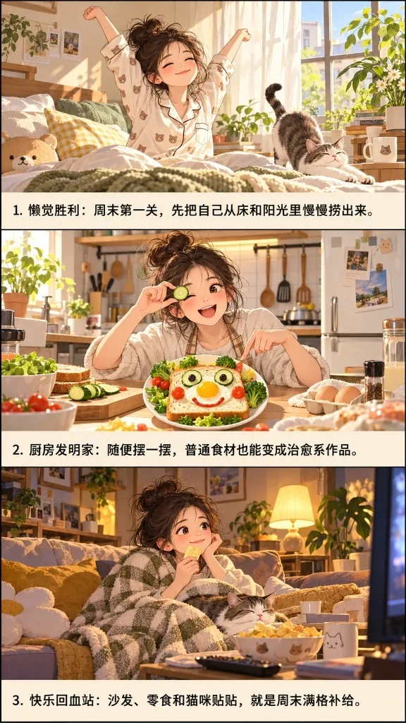 SB-071 上下三格生活漫画分镜