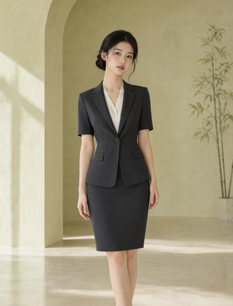 Documented clothing-edit output with the aligned 1056 reference workflow