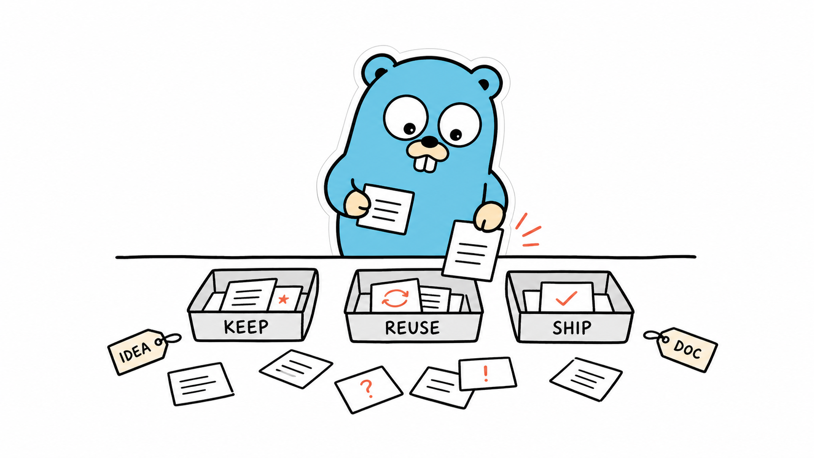 Sort by Purpose - Go Gopher