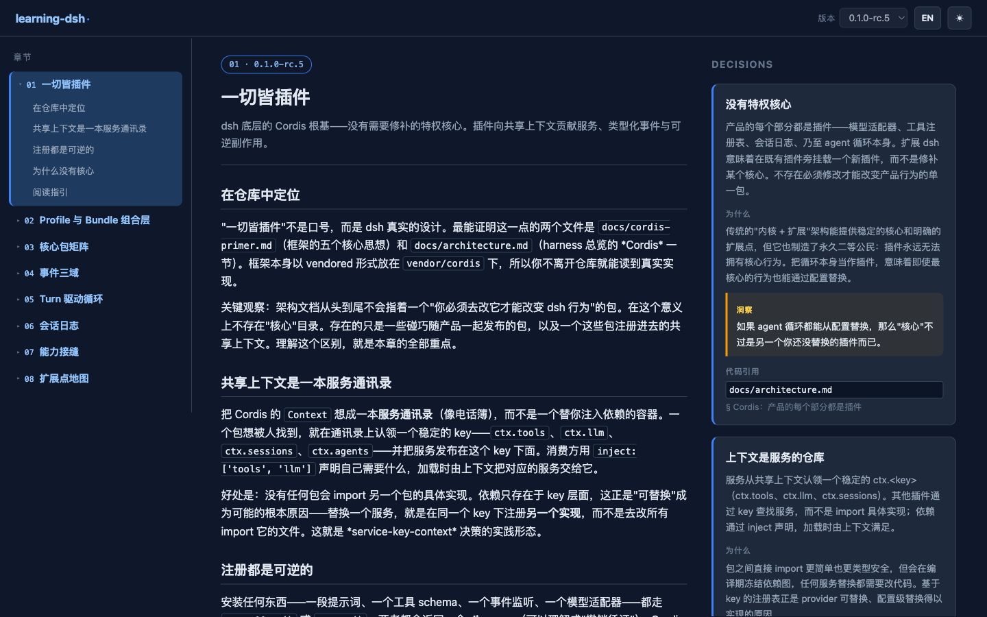 Chapter with sidebar