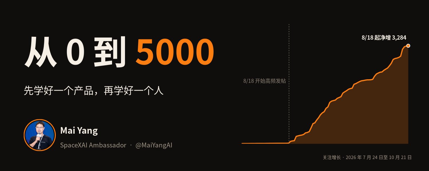从 0 到 5000