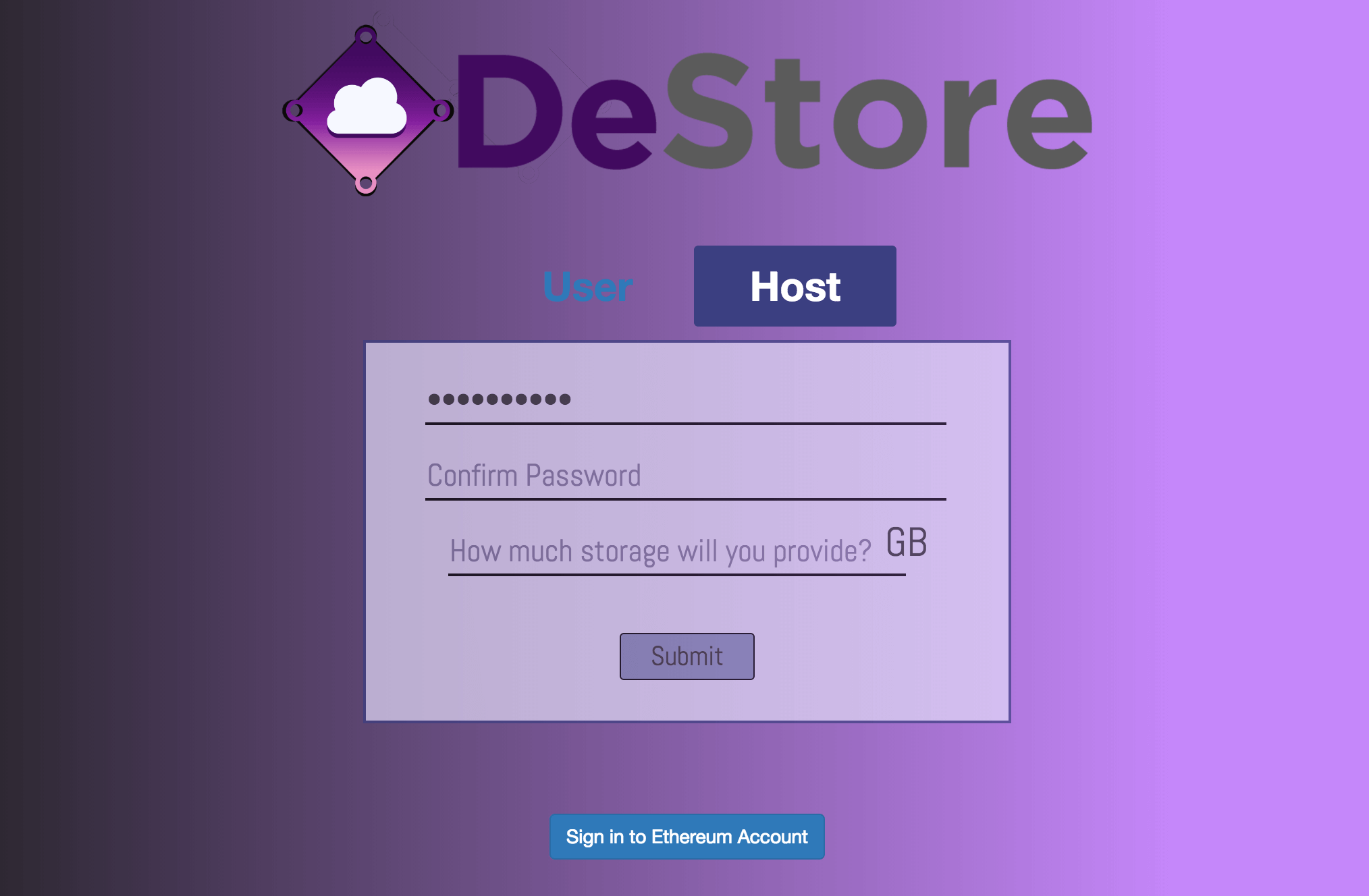 Signup-host