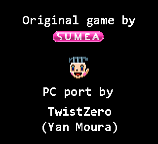 Tela de apresentação oficial do port Miki's World PC Collection para Windows