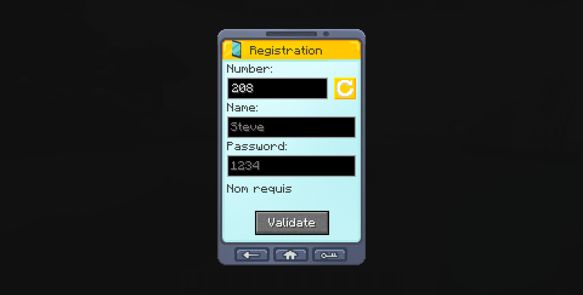 Registration