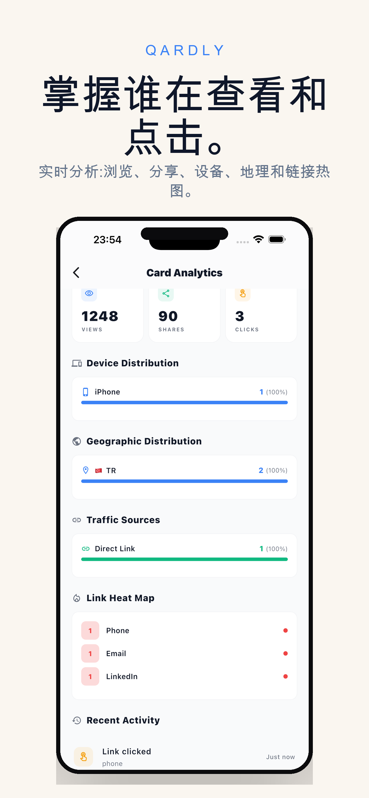 Qardly — Card analytics