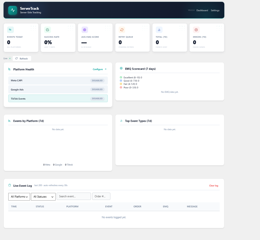 Real-Time Dashboard
