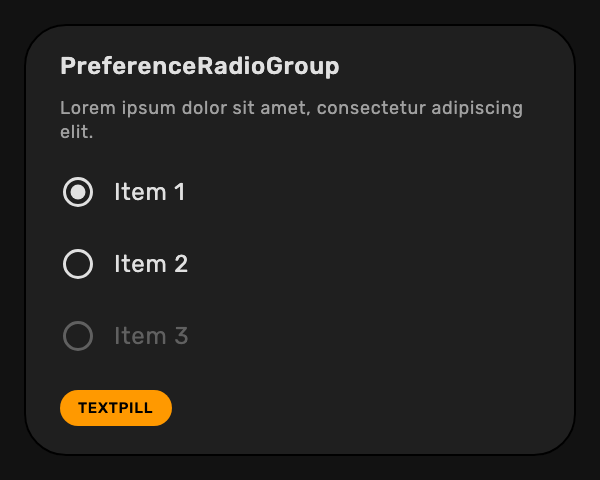 PreferenceRadioGroup Dark