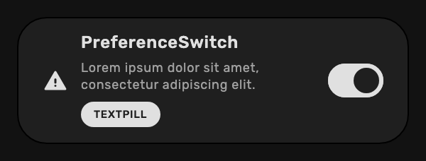PreferenceSwitch Dark