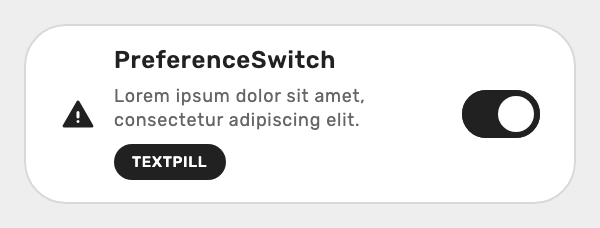 PreferenceSwitch Light