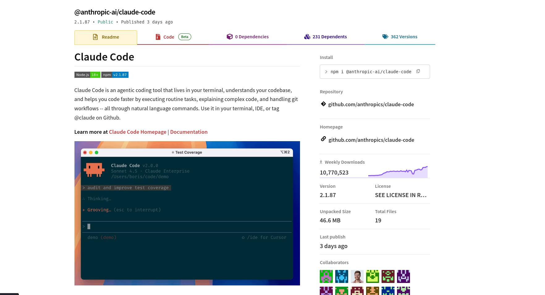 Claude Code source files exposed in npm package