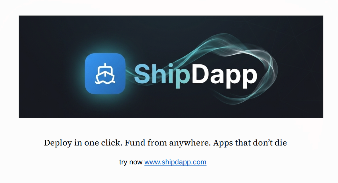 ShipDapp Screenshot