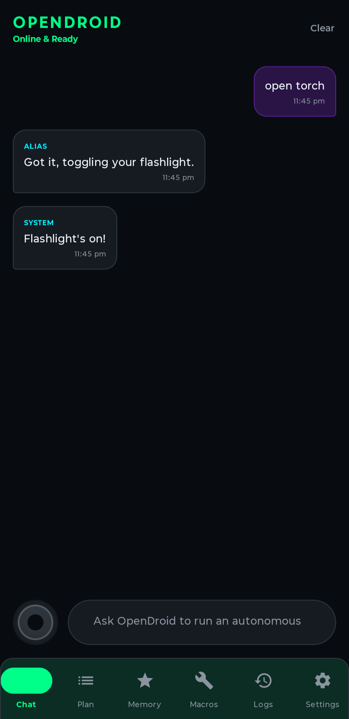 Chat Screen