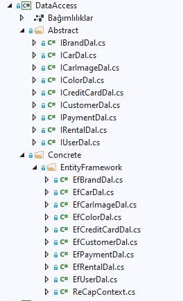 DataAccess Katmanı