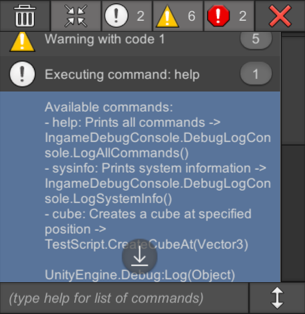 In-game Debug Console [Open Source] - Page 5 - Community Showcases ...
