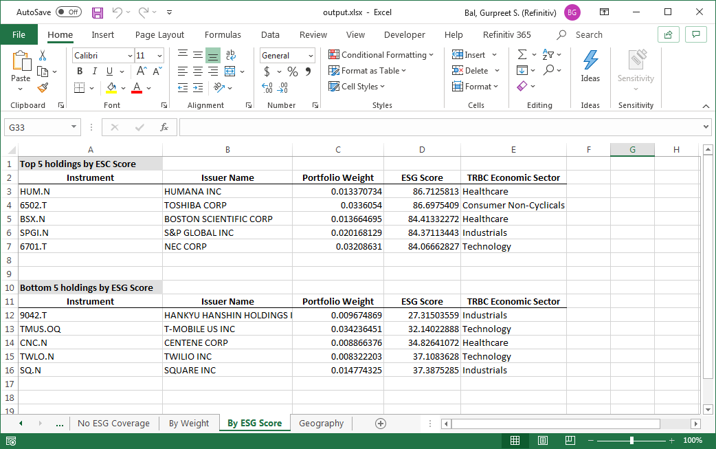 OutputSpreadsheet