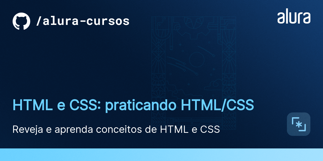 HTML e CSS: praticando HTML e CSS