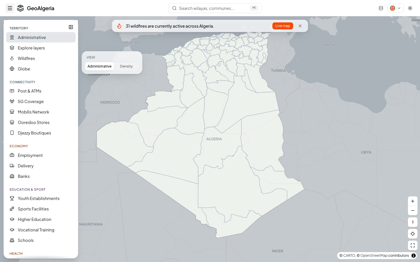 أطلس جيو الجزائر على geoalgeria.com