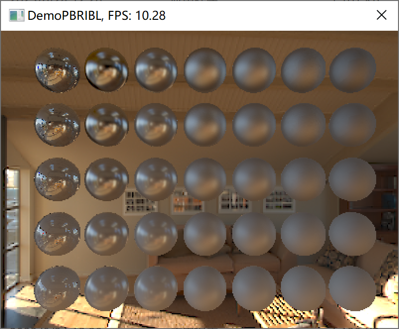 Demo 7 Image Based Lighting