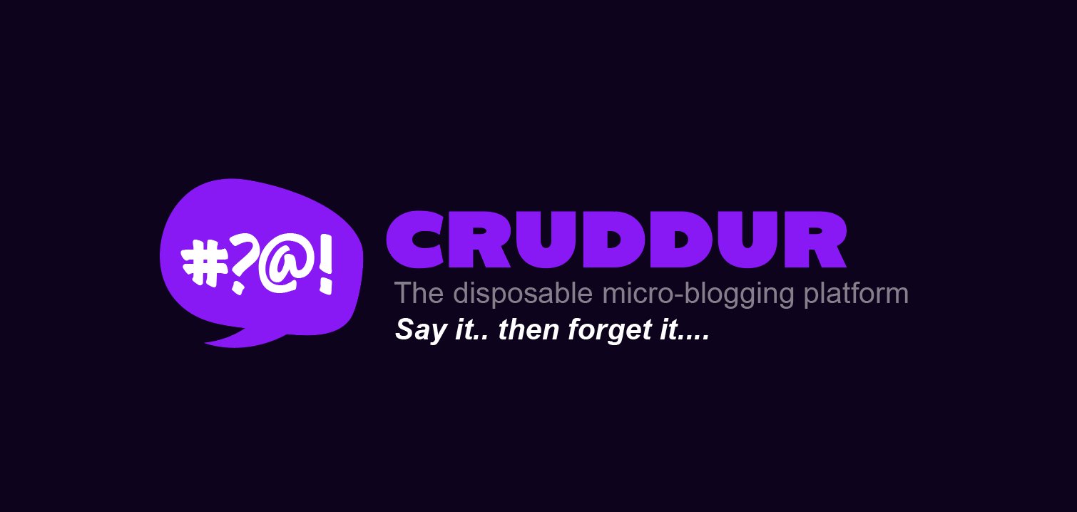 Cruddur Banner