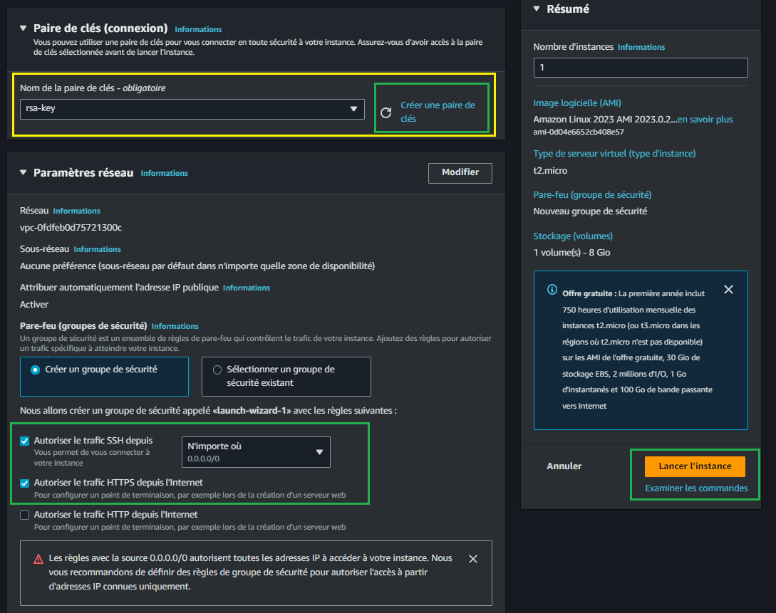 Config EC2 Key Pair