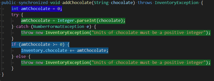 Code highlighting after customization