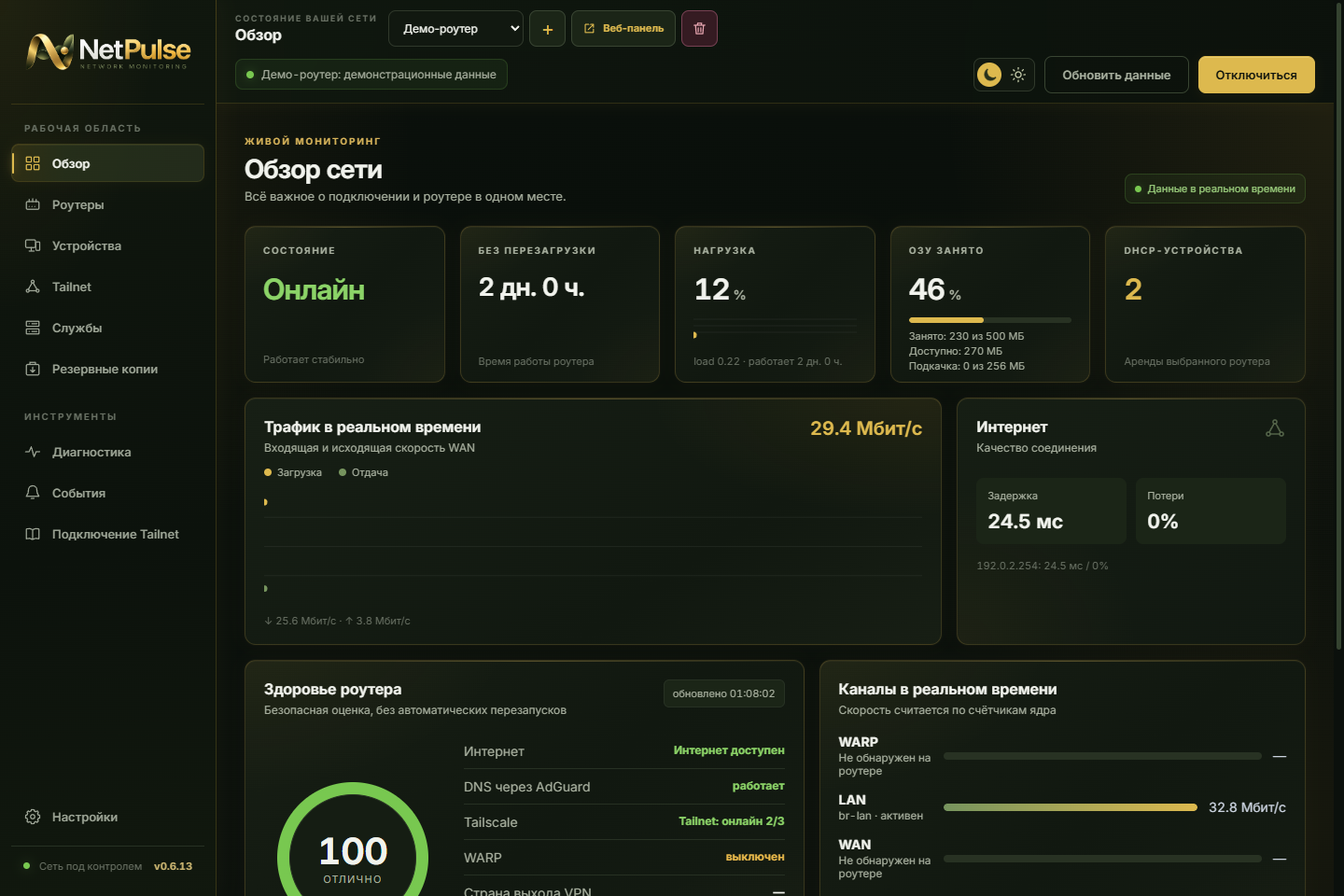 Windows: обзор сети