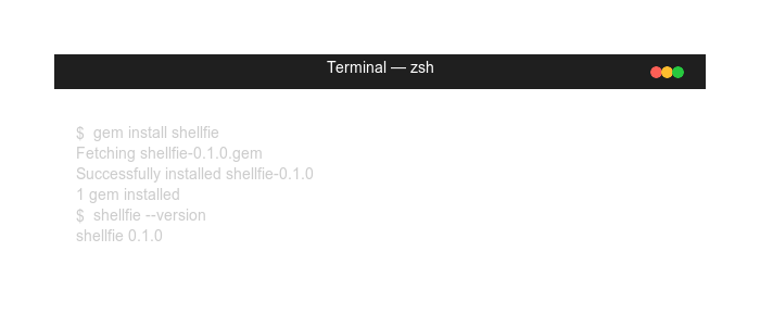 Shellfie output using the Windows theme