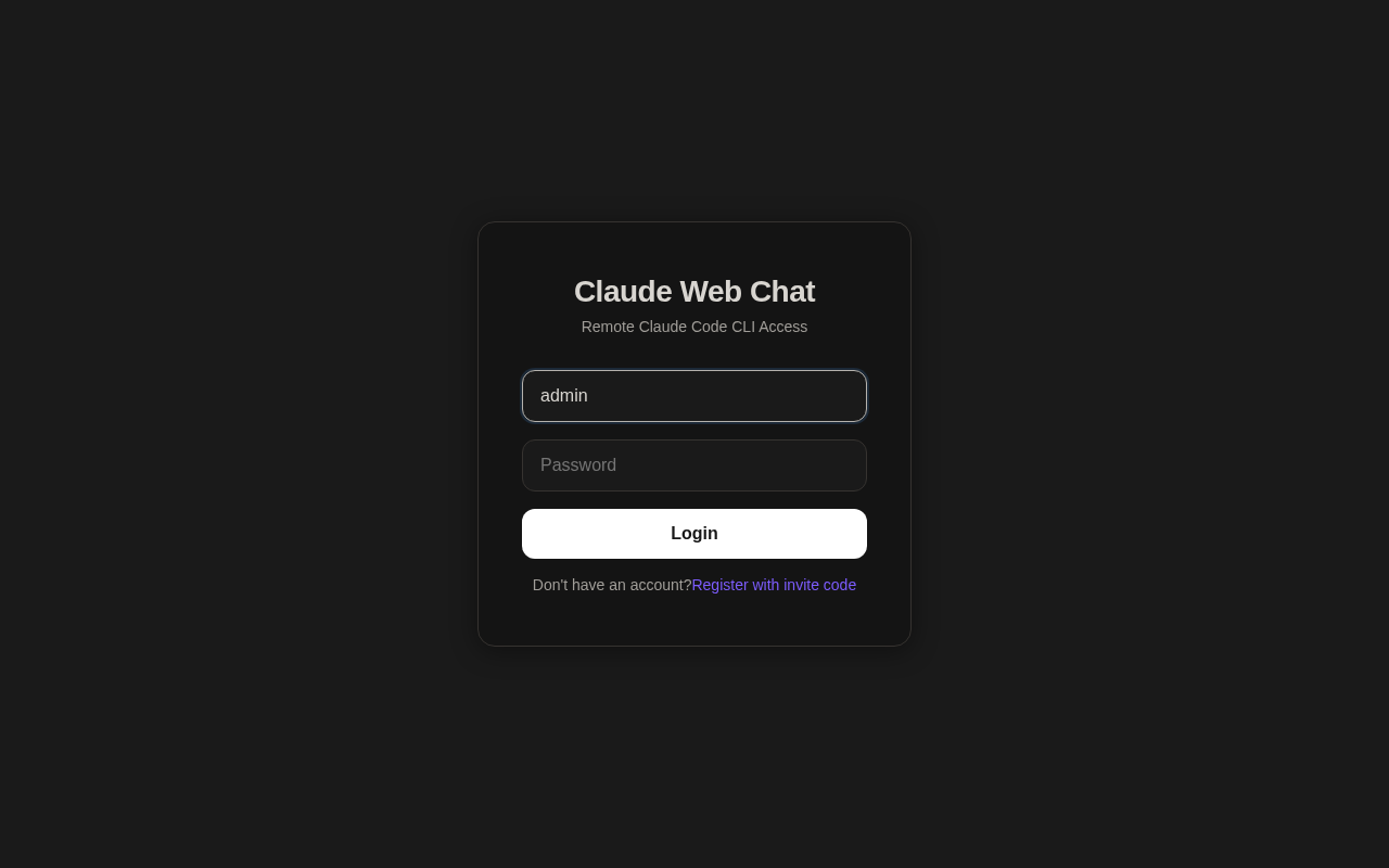Login