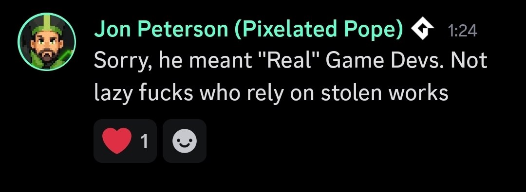PixelatedPope Comment