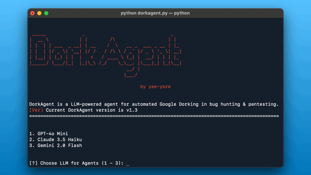 yee-yore/DorkAgent cover