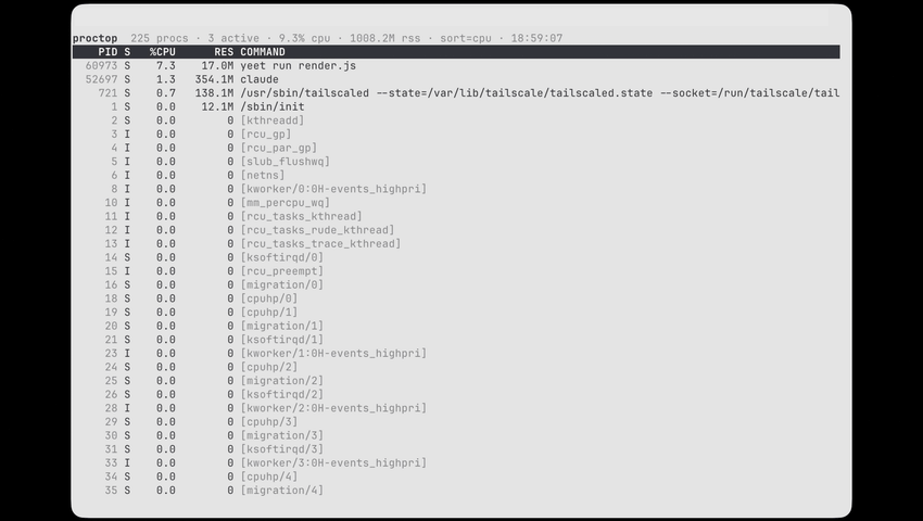 yeet-scripts — Example scripts and a Claude Code skill for the yeet observability daemon