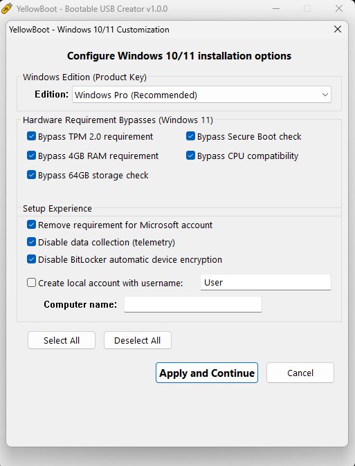 Windows 11 bypass method