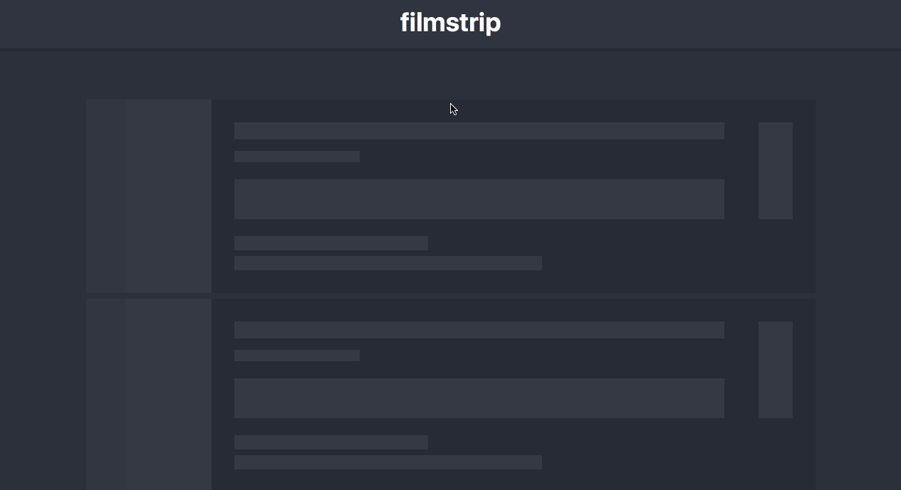 Website usage demonstration