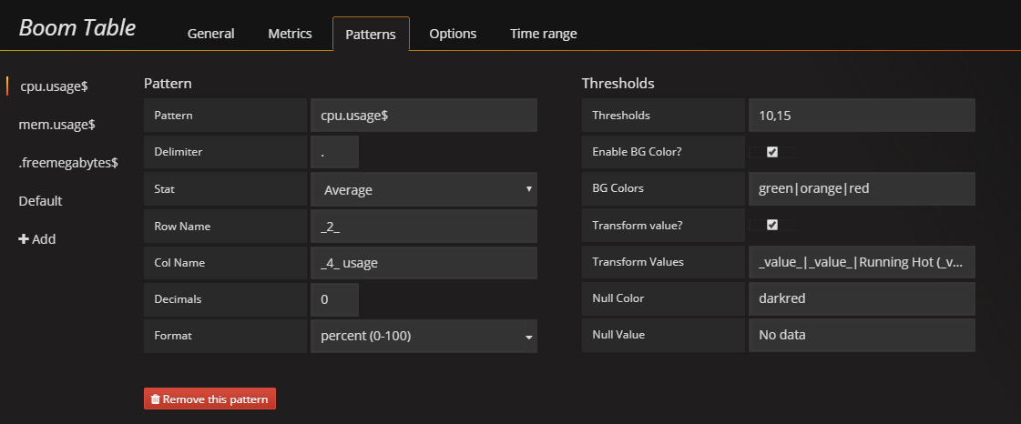 Boom Table - Editor 1 Screenshot