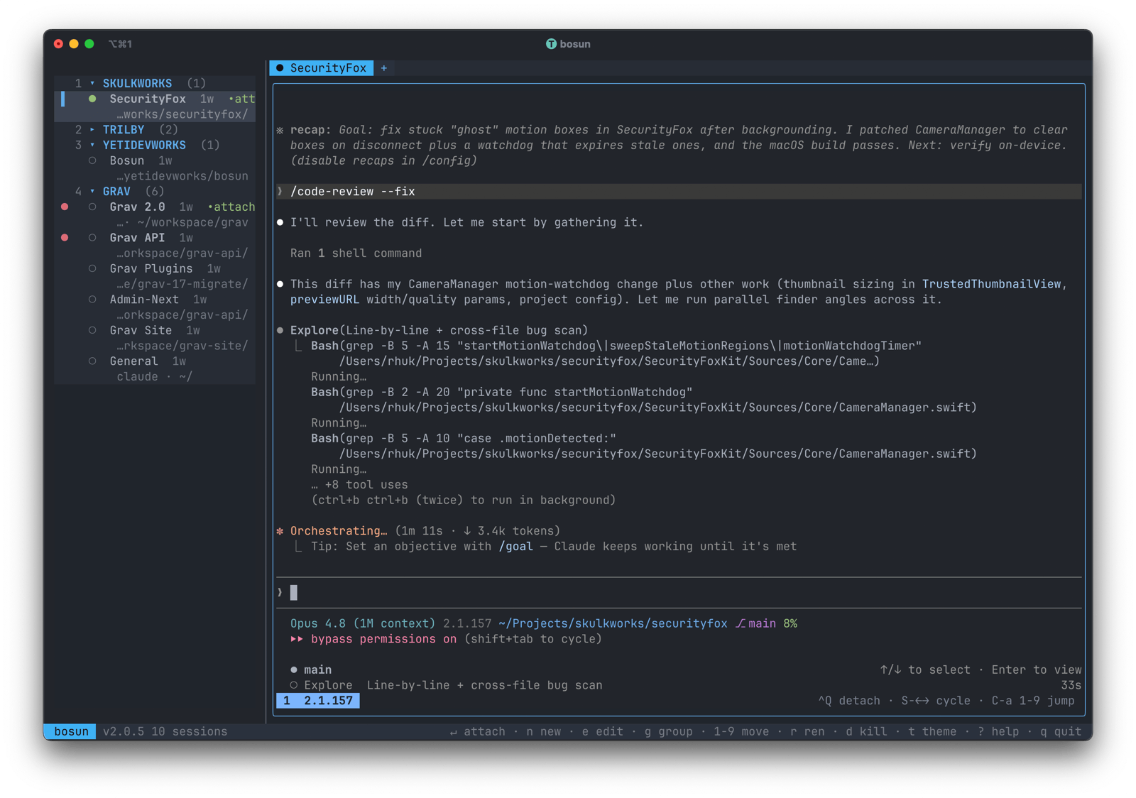 Bosun Screenshot