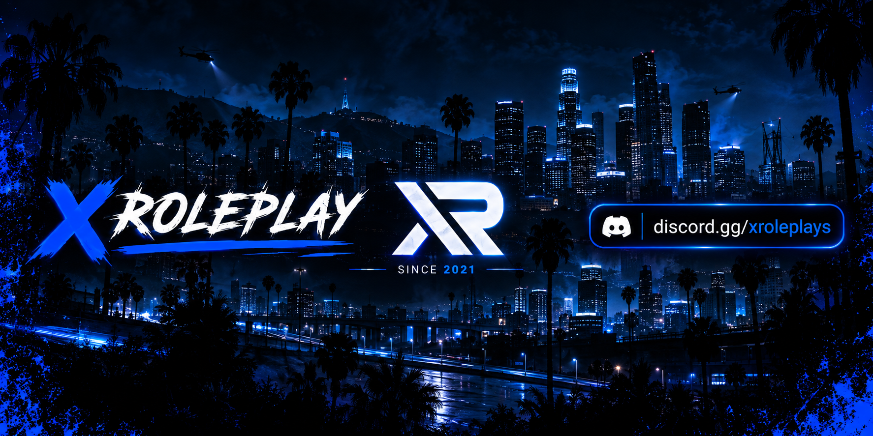 X RolePlay #L.S discord.gg/xroleplays Banner