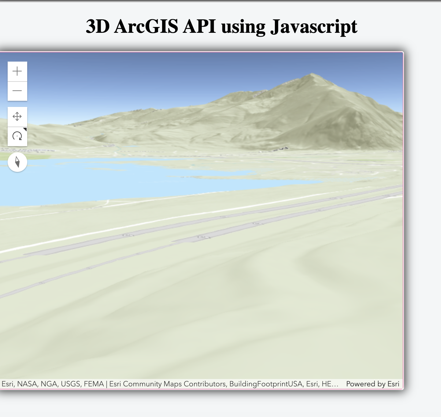ArcGIS3D Map