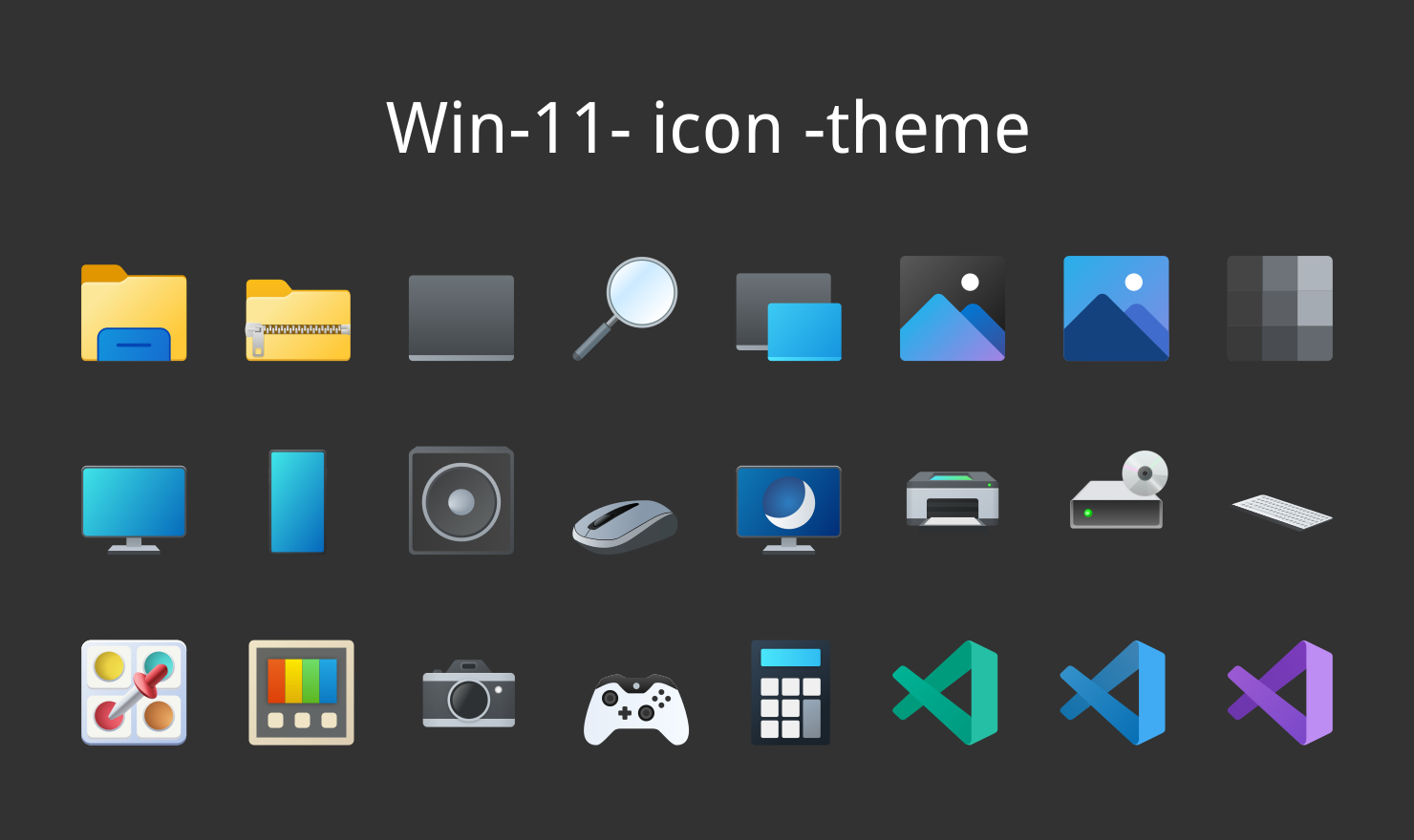 Win11 Icons screenshot 1